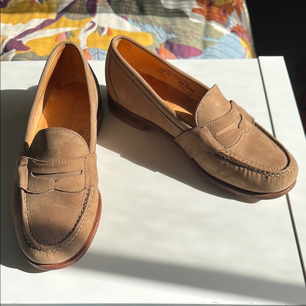 Timberland Tan Suede Slip-On Loafers *REAL LEATHER*